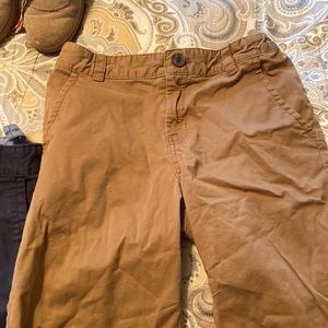 Boys khaki shorts